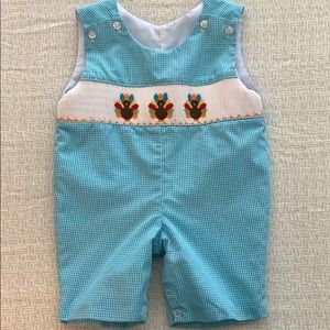 Classic Whimsy Smocked Romper